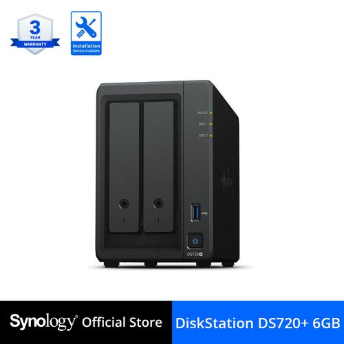 Gambar Synology DS720+ 6GB DiskStation 2-Bay NAS Server Storage Cloud DS 720+ dari Synology Jakarta Pusat Tokopedia