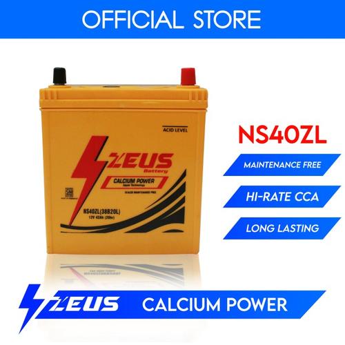 Gambar Aki Kering Calcium Toyota Agya, Altiss NS40ZL ZEUS MF 12V / 42 AH dari Zeus Battery Kab. Bekasi Tokopedia