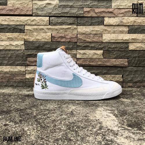 blazer mid 77 flowers