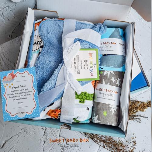 Foto Produk Baby gift / Baby hampers / Kado bayi / Kado lahiran - MINI - BOY dari sweetbabybox