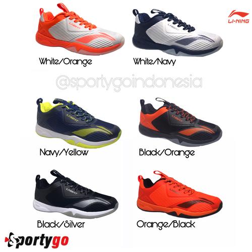 Foto Produk SEPATU BADMINTON LINING CLOUD ACE 8 | SEPATU LINING CLOUD ACE G8 - Black/Silver, 41 dari Sportygo_id