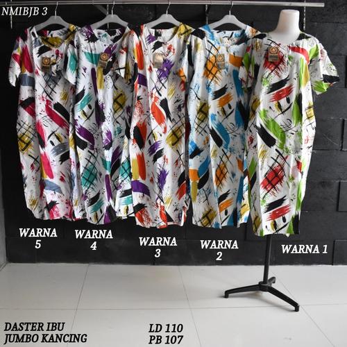 Foto Produk Daster Busui Jumbo Rayon Kancing Baju Tidur NM 3 dari Rumah Batik Pekalongan 2