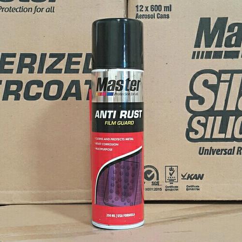 Jual PELAPIS / LAPISAN FILM PENCEGAH KARAT MASTER ANTI RUST 250 ML ...