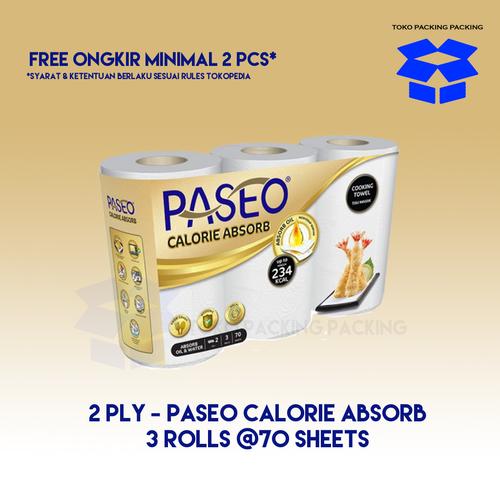 Foto Produk PASEO Tisu Dapur Calorie Absorb isi 3 ROLL - Cocok untuk Dapur dari Packing Packing
