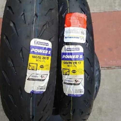 Foto Produk Ban michelin power 5 120/70-17 180/55-17 dari Motochiefdotnet