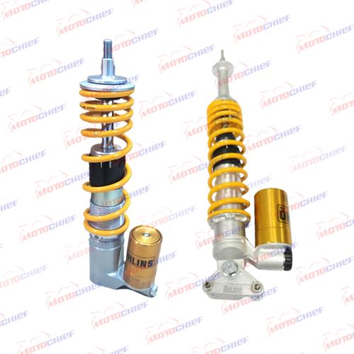 Foto Produk Shock Tabung Ohlins Front & Rear Vespa Sprint Iget Primavera S LX LXV dari Motochiefdotnet