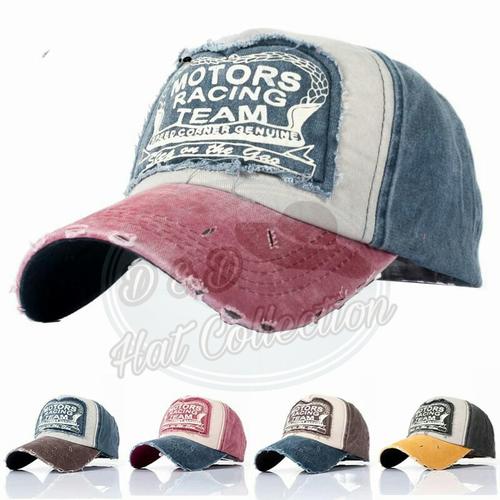 Topi Baseball Denim Import Topi Pria 