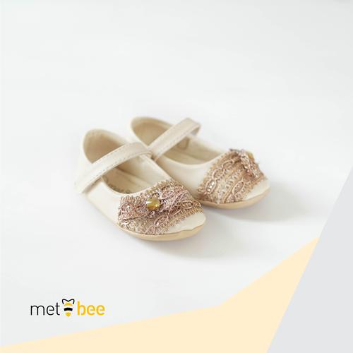 Foto Produk Sepatu Bayi Metbee | Elmeera Cream "The Mubarak Series" - 2 dari Metbee Indonesia