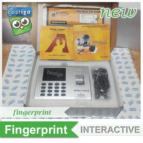 Gambar Fingerprint Mesin Absensi Sidik Jari Interactive dari Bestigo Pabx Telepon undefined Tokopedia