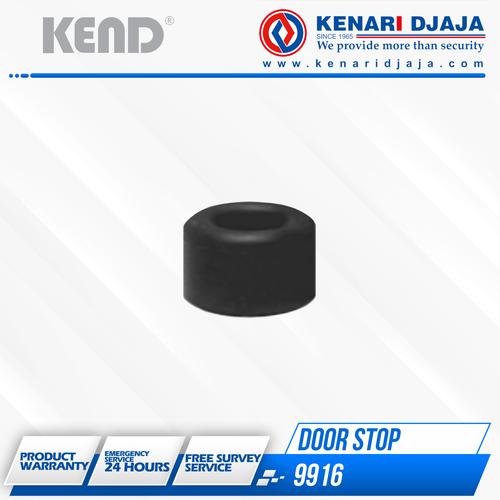 Foto Produk Aksesoris Penahan Pintu | Door Stop KEND 9916 Black dari Kenari Djaja