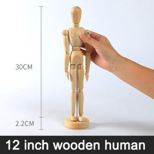 Jual Artist's Wooden Drawing Manikin / Mannequin 30cm Kota Denpasar