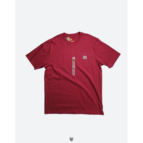 Jual CARHARTT K87 RED TEES - 100 