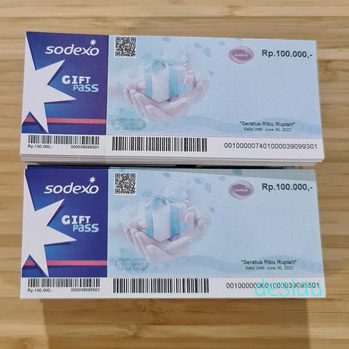 Foto Produk Voucher Sodexo Giff Pass dari DesLau