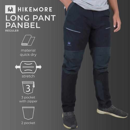 Foto Produk Celana Panjang Outdoor Gunung Quickdry Razzor Panbel Reg Original - HM Blackgrey, L dari Razzor Travelwear