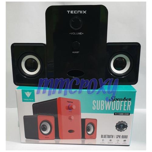 Gambar Tecnix SPK-B080 Speaker Bluetooth Subwoofer - Hitam dari MMCROXY undefined Tokopedia