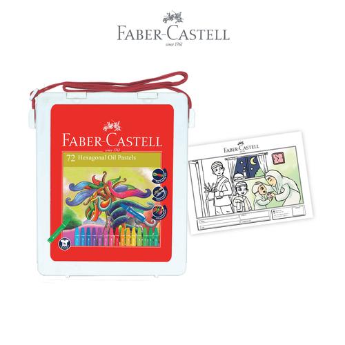 Foto Produk Faber Castell Hexagonal Oil Pastel 72 dari Faber-Castell