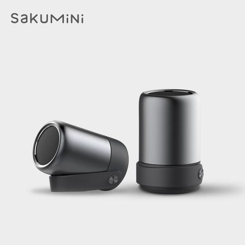 Foto Produk SAKUMINI Y2 MINI PORTABLE BLUETOOTH SPEAKER STEREO V5.0 - Abu-abu - Abu-abu dari Baseus Official Store