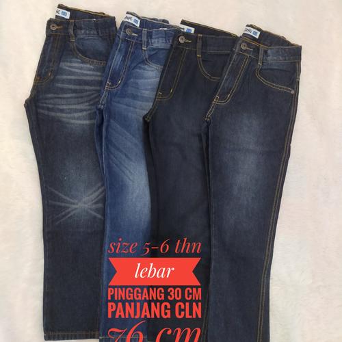 Jual celana jeans anak aero 5 - 6 tahun 