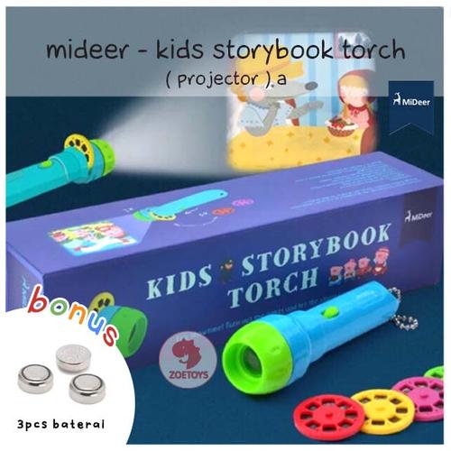 Foto Produk Zoetoys Mideer - Kids Storybook Torch ( Projector ) | mainan edukasi dari zoetoys