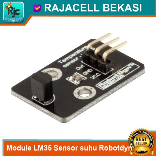 Gambar Module LM35 Robotdyn Sensor Suhu Temperature Thermal Analog Sensor dari Rajacell Bekasi undefined Tokopedia