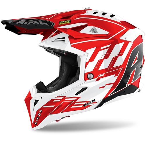 Jual Airoh Aviator 3 Rampage Red Gloss - Kota Malang - Blessed Motowear |  Tokopedia