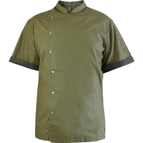 Chef Jacket Summer Olive Green - XS 