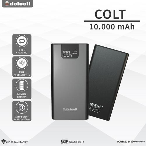 Foto Produk Delcell COLT 10000mAh Power Bank Real Capacity Fast Charging dari DelCell