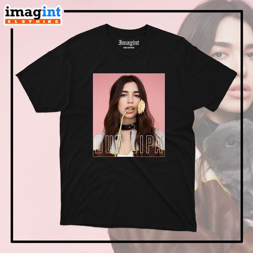 Foto Produk DUA LIPA T-SHIRT #1 - Hitam, S dari imagint clothing