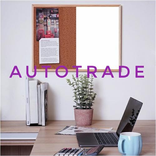 Bi Silque Ayda Cork Bulletin Board 48 X 36 Aluminum Frame With Silver - View #8