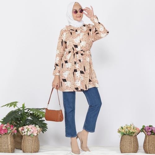Foto Produk Sofia KEMEJA TUNIK MUSLIM RAYON BUSUI LEBARAN dari Peony & Rose