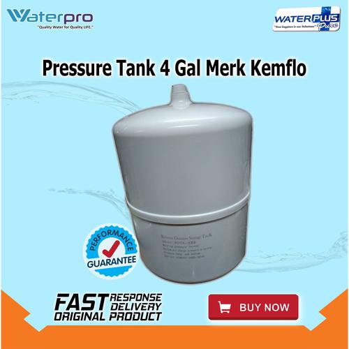 Foto Produk Pressure Tank 4 Gal , Merk Kemflo dari WaterplusPure