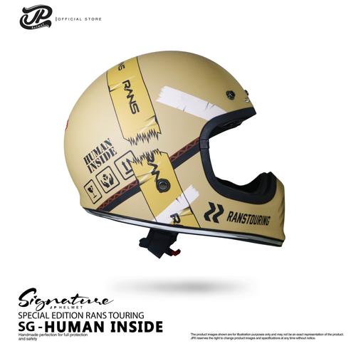 Promo Helm JP Retro Signature SG-Human Inside/Rans Special Edition ...
