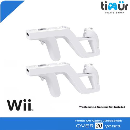 Promo Wii Zapper Gun Shooting Pistol Nintendo Wii Remote Nunchuck