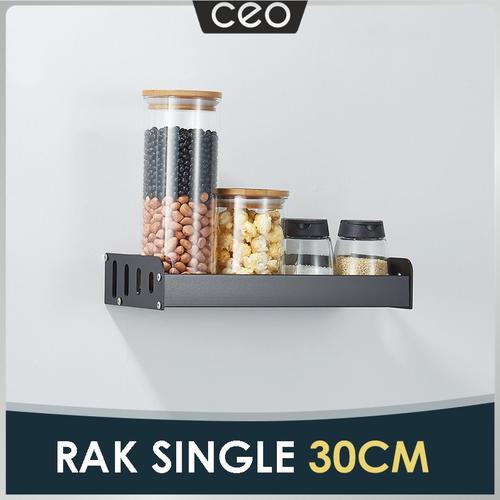 Foto Produk CEO Rak Bumbu Dapur Dengan Gantungan Pengait Rak Bumbu Dapur Gantung - Panjang 30cm, Tanpa Pengait dari CEO Official Store