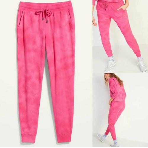 Jual celana panjang pink jogger pants 