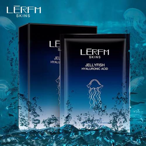 Foto Produk LERFM SKINS SKIN JELLYFISH HYALURONIC ACID MASK UBUR UBUR MASKER KOREA dari Bursa Cosmetik Murah