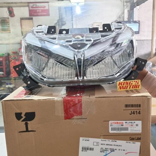 Foto Produk LAMPU DEPAN, REFLEKTOR, REFLECTOR, HEADLIGHT NEW AEROX 155 CONNECTED dari King'S Motor