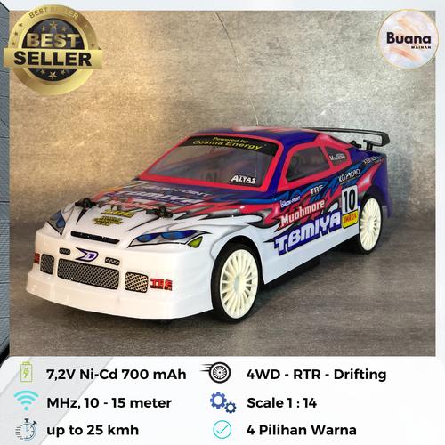 Foto Produk RC MOBIL REMOTE BALAP RACING DRIFT KENCANG dari Buana Mainan Toys