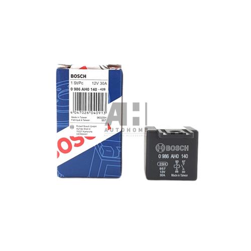 Jual Relay Bosch Kaki 4 12V 30A Original / Asli Taiwan AH0 140 Kota