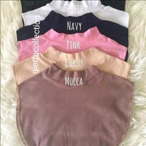Foto Produk Manset leher bahan kaos READY STOK - hijau toska dari QierraCollection