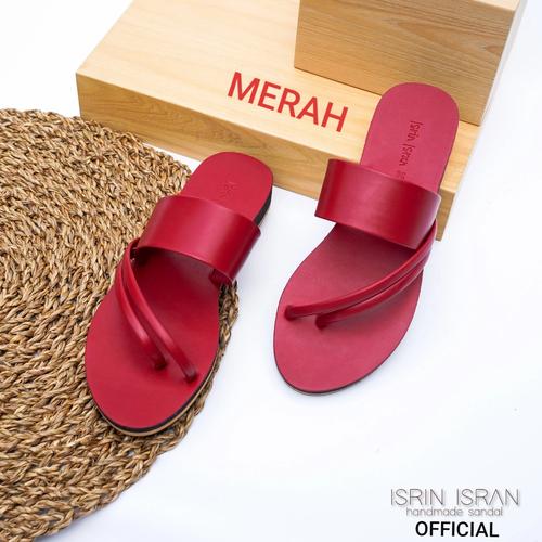 Foto Produk "TERBARU" ORGINAL !!! SANDAL AMAI ISRIN ISRAN - Merah, 36 dari ISRIN ISRAN OFFICIAL