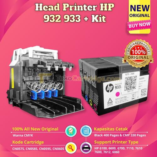 Jual Head Printer HP 932 933 Printhead 