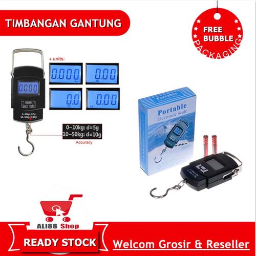 Foto Produk Timbangan Digital Gantung Loundry 50kg dari Ali88shop