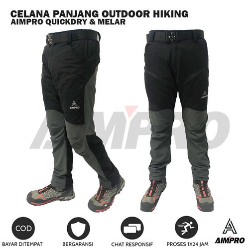 Foto Produk Celana Panjang Outdoor Hiking Adventure Camping Sepeda Quick Dry - XL, CELANA PANJANG dari AIMPRO