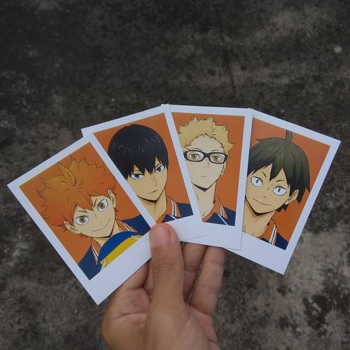 Jual Polaroid Anime Haikyuu - Hinata Kageyama Tsukishima Kenma Oikawa ...