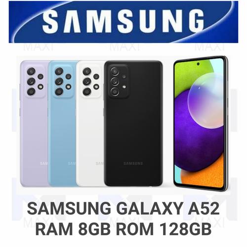 Foto Produk Samsung Galaxy A52 8/128 Ram 8GB Rom 128GB Garansi Resmi - WHITE dari Maxi phone cell