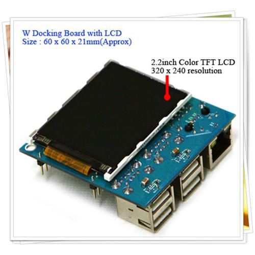 Gambar Odroid W Docking Board dengan 2.2 inch TFT LCD dari 2R Hardware & Electronic undefined Tokopedia