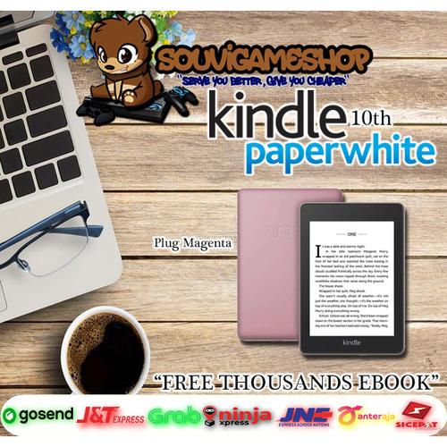Foto Produk Amazon Kindle Paperwhite 10th Gen EBook Reader Waterproof 8GB Ads - PLUM MAGENTA dari souvigameshop