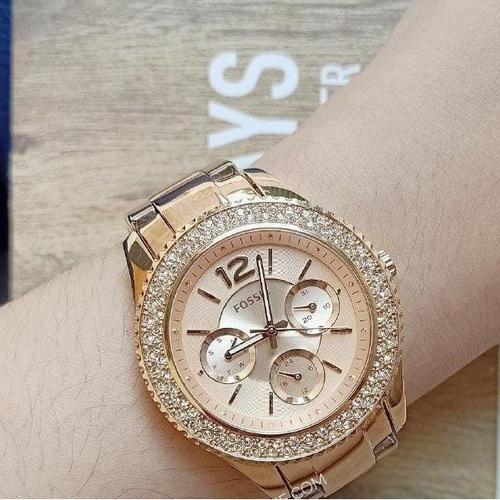 Jual Fossil watch women rose gold 