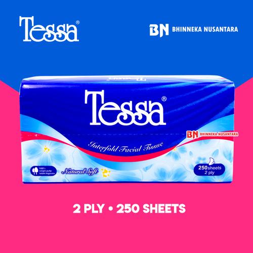 Foto Produk Tessa Facial Tissue Natural Soft 250 Sheet dari BHINNEKA NUSANTARA